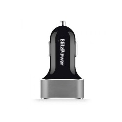 BlitzPower Araç İçi USB Şarj Adaptörü Gri