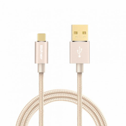 BlitzPower Örgülü USB Type-C Şarj Kablosu Gold BlitzPower Örgülü USB Type-C Şarj Kablosu Gold