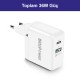 BlitzPower Qualcomm QC 3.0 USB Type-C 36W Hızlı Şarj Adaptörü BlitzPower Qualcomm QC 3.0 USB Type-C 36W Hızlı Şarj Adaptörü
