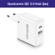 BlitzPower Qualcomm QC 3.0 USB Type-C 36W Hızlı Şarj Adaptörü BlitzPower Qualcomm QC 3.0 USB Type-C 36W Hızlı Şarj Adaptörü