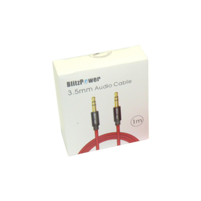 BlitzPower Stereo 3.5mm Örgülü AUX Kablo