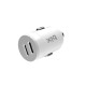 BXCC65C 65W Çift Portlu Type-C Araç Şarj Aleti iPhone & Android & Notebook Mini Araç içi Şarj Cihazı Beyaz