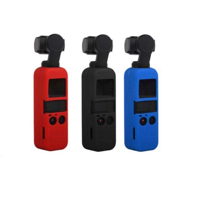 DJI Osmo Pocket Koruyucu Silikon Kılıf Siyah