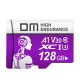 DM 128GB Class 10 A1 V30 95MB/s Micro SD Hafıza Kartı