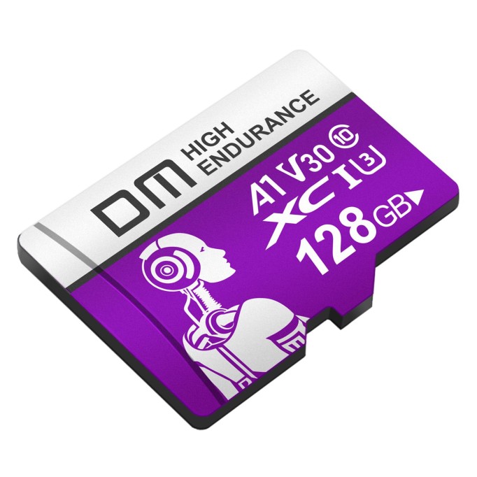 DM 128GB Class 10 A1 V30 95MB/s Micro SD Hafıza Kartı