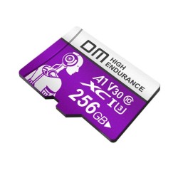 DM 256GB Class 10 A1 V30 95MB/s Micro SD Hafıza Kartı