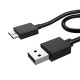 DM AD024 USB 3.0 to Micro B Şarj ve Data Kablosu 80CM