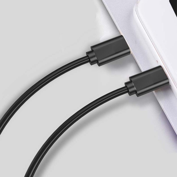 DM AD025 Type-C to Type-C 10Gbps Şarj ve Data Kablosu 80CM