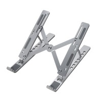 DM AD028 Alüminyum 7 Kademeli Macbook Notebook Laptop Tablet Tutucu Stand