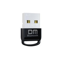 DM AD030 USB 2.0 Bluetooth 5.0 Adaptör Siyah