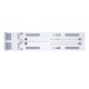 DM AD039 10 Kademeli Katlanabilir Taşınabilir Macbook Notebook Laptop Standı Beyaz