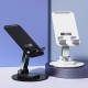 DM AD078 360 Derece Dönebilen Ayarlanabilir Tablet ve Telefon Tutucu Stand Siyah