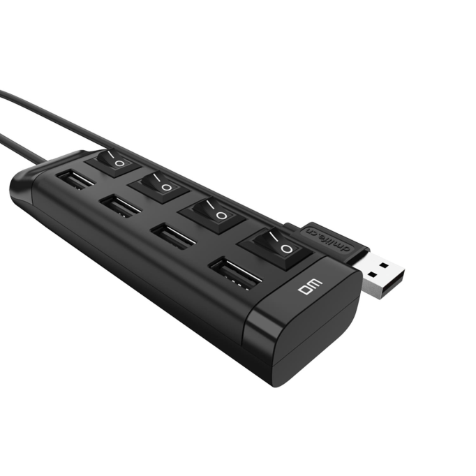 DM CHB005 4 Portlu USB 2.0 Anahtarlı Hub Çoklayıcı