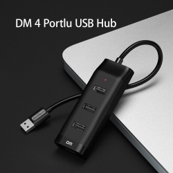 DM CHB006 USB 2.0 4 Portlu Hub Çoklayıcı DM CHB006 USB 2.0 4 Portlu Hub Çoklayıcı
