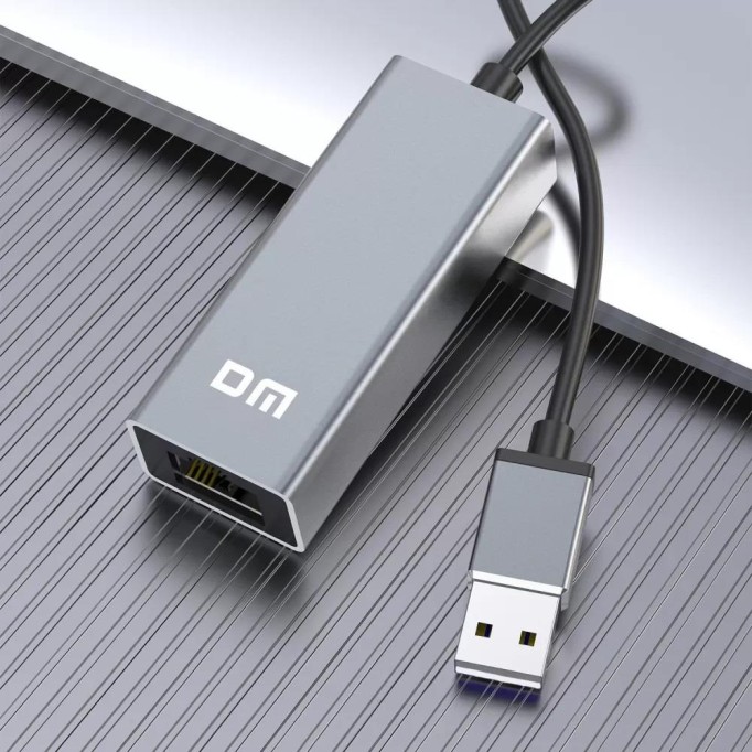 DM CHB018 USB 2.0 to RJ45 100Mbps Ethernet Dönüştürücü