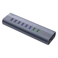 DM CHB027 10 Portlu USB3.0 + Type-C Çoklayıcı Hub