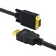 DM CHB033 HDMI to VGA Görüntü Aktarım Kablosu 3 Metre