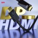 DM CHB038 4K DisplayPort to HDMI Çevirici Kablo 1.8 Metre