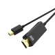 DM CHB039 4K 30Hz Mini Displayport to HDMI Görüntü Aktarma Kablosu 1.8 Metre