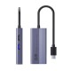 DM CHB059 Type-C to 4K HDMI 2*USB-A PD 60W SD ve Micro SD Kart Okuyucu Çoklayıcı Hub