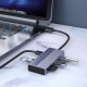 DM CHB060 PD Güç Destekli USB 3.0 4 Portlu USB-A Hub Çoklayıcı Adaptör