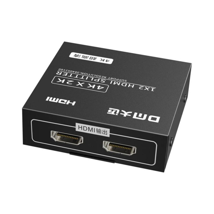 DM CHB078 4K 30Hz 1 Giriş 2 Çıkış HDMI Splitter Çoklayıcı