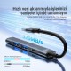 DM CHB081 Type-C to 4 Portlu USB 3.0 / USB 2.0 Çoklayıcı Hub Dönüştürücü