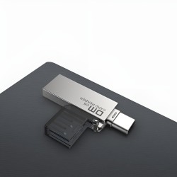 DM CR006 USB Type-C to Micro SD TF Kart Okuyucu DM CR006 USB Type-C to Micro SD TF Kart Okuyucu