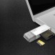 DM CR012 Type-C USB3.0 SD TF Micro SD OTG Kart Okuyucu Adaptör