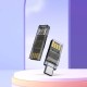 DM CR028 USB-A + Type-C Micro SD TF Kart Okuyucu Adaptör