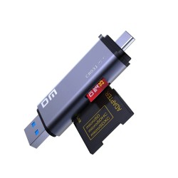 DM CR031 USB3.1 ve Type-C Micro SD TF SD Kart Okuyucu Çevirici DM CR031 USB3.1 ve Type-C Micro SD TF SD Kart Okuyucu Çevirici