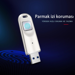 DM FD069 Parmak İzi Okuyuculu Şifreli USB 3.0 128GB Flash Bellek DM FD069 Parmak İzi Okuyuculu Şifreli USB 3.0 128GB Flash Bellek