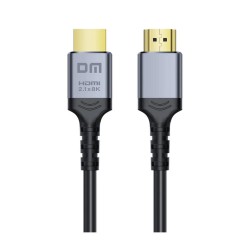 1.5 Metre DM HI001S 8K/60Hz 4K/144Hz HDMI 2.1 HDR Görüntü ve Ses Aktarım Kablosu 1.5 Metre