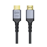 DM HI002S 8K/60Hz 4K/144Hz HDMI 2.1 HDR Görüntü ve Ses Aktarım Kablosu 2 Metre
