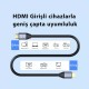 DM HI005 4K 60Hz HDMI 2.0 Görüntü ve Ses Aktarım Kablosu 5 Metre