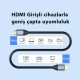 DM HI010 4K 60Hz HDMI 2.0 Görüntü ve Ses Aktarım Kablosu 10 Metre