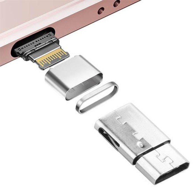 DM Micro USB - USB Type-C Dönüştürücü Adaptör
