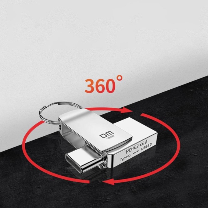 DM PD162 Metal Type-C USB3.0 OTG Flash Bellek 32GB