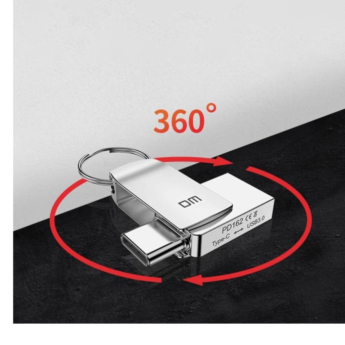 DM PD162 Metal Type-C USB3.0 OTG Flash Bellek 64GB