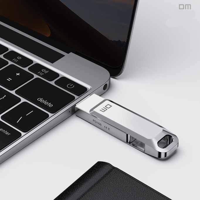 DM PD168 Metal USB 3.1 Type C Flash Bellek 256GB