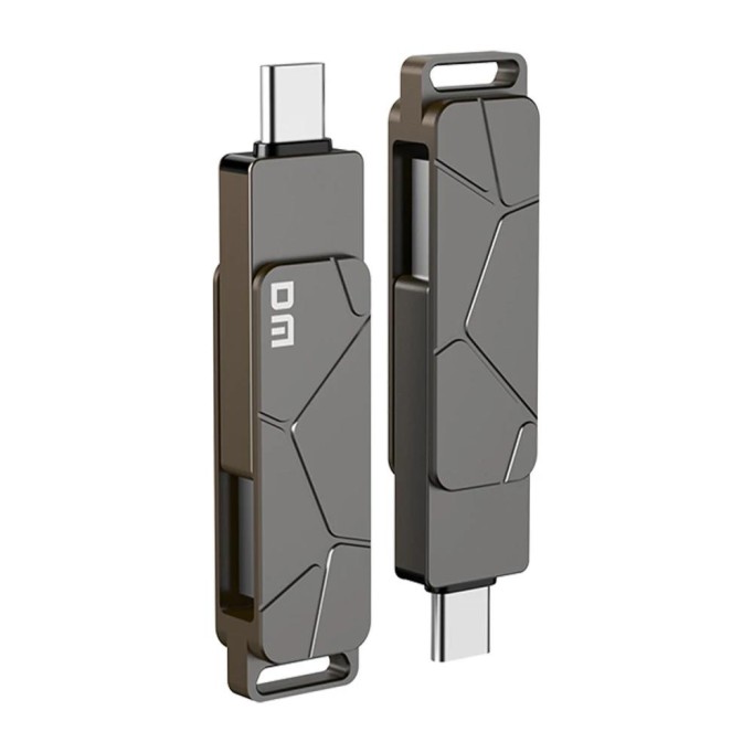 DM PD198 Metal USB3.2 Gen1 Type-C OTG Flash Bellek 64GB