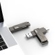 DM PD198 Metal USB3.2 Gen1 Type-C OTG Hızlı Flash Bellek 256GB