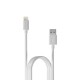 DM SL010 USB to Lightning iPhone 2.4A Hızlı Şarj ve Data Kablosu Beyaz 1 Metre satın al