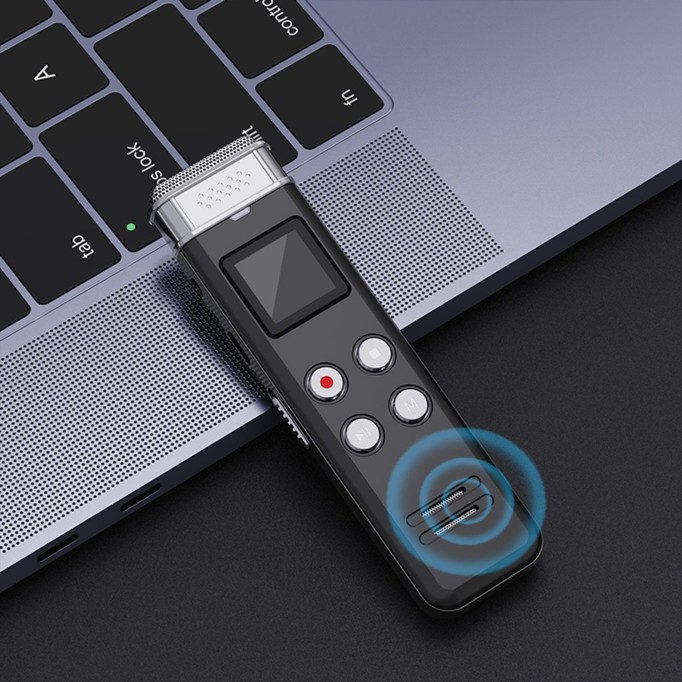 DM V2 Ekranlı 16GB Dijital Ses Kayıt Cihazı