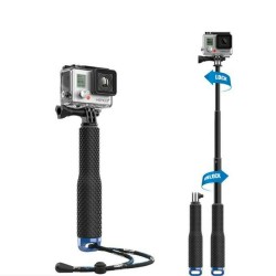 GoEasy Gopro Uyumlu 3 Kademeli Monopod Kırmızı