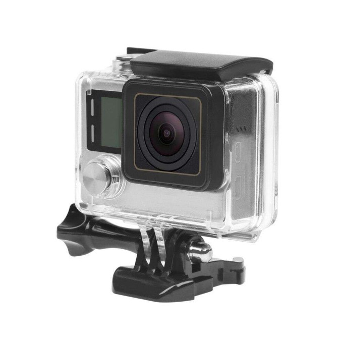 GoPro Hero 3 4 Uyumlu Suya Dayanıklı Kılıf Housing