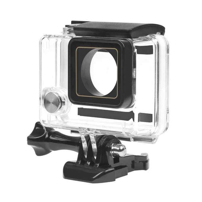 GoPro Hero 3 4 Uyumlu Suya Dayanıklı Kılıf Housing