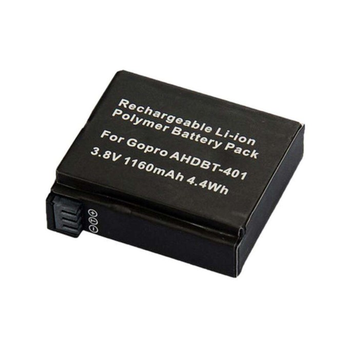 GoPro Hero 4 Uyumlu Batarya Pil AHDBT-401