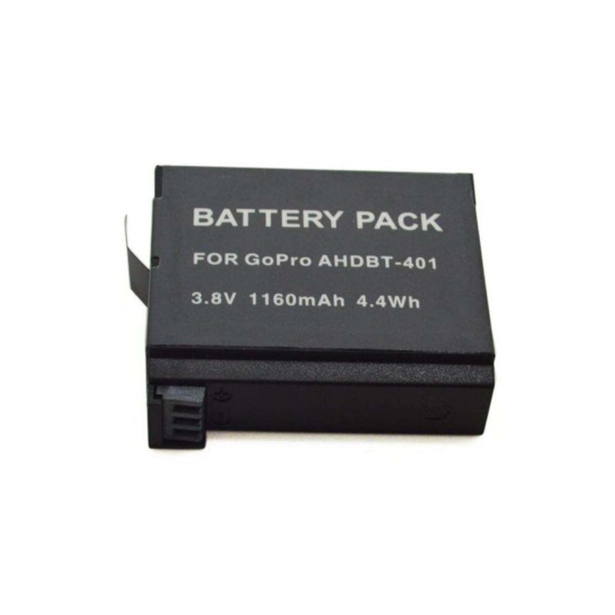 GoPro Hero 4 Uyumlu Batarya Pil AHDBT-401