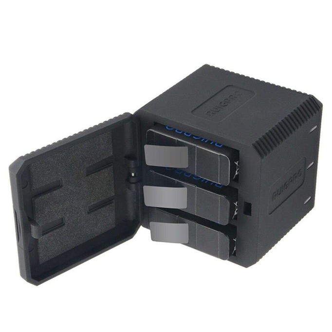 GoPro Hero 5 6 7 8 Uyumlu 3'lü Batarya Şarj Cihazı GoPro Hero 5 6 7 8 Uyumlu 3'lü Batarya Şarj Cihazı
